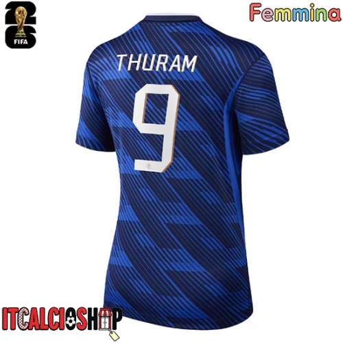 Francia Marcus Thuram #9 Prima Maglia Femmina Mondiali 2026 Manica Corta